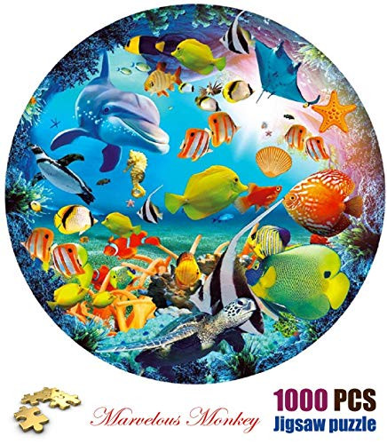 Marvelous Monkey  Jigsaw Puzzles for Adults 1000 Piece Difficult Challenge Puzzle for Kids Ocean Dream