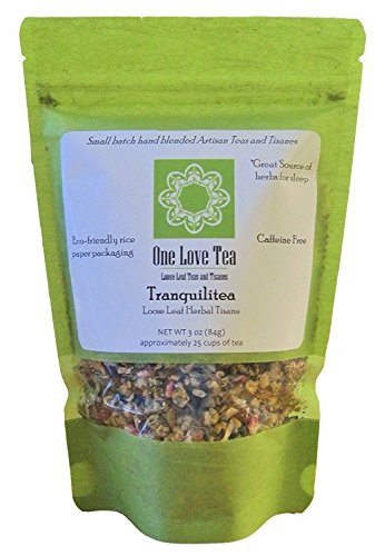 One Love Tea - Tranquilitea - 3 Oz Loose Leaf Herbal Tisane