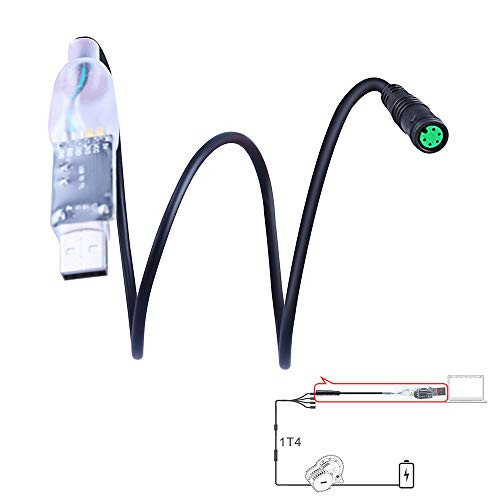 BAFANG Mid Motor USB Programming Cable Computer Programmed Wire Line Program Cable for 8fun Mid Drive Motor BBS01 BBS02 BBS03 BBSHD