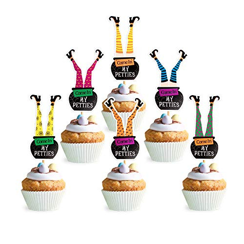 Ercadio 36 Pack Halloween Witch Boot Cupcake Toppers Witchs Feet Shoes Legs Cupcake Picks Baby Shower Birthday Halloween Themed Party Cake Decorations Ercadio 36 Pack Halloween Witch Boot Cupcake Toppers Witchs Feet Shoes Legs Cupcake Picks Baby Shower Birthday Halloween Themed Party Cake Decorations
