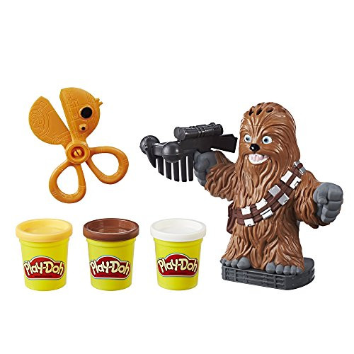 Play-Doh Star Wars Chewbacca, 2 oz. Cans of 3 Non-Toxic Play-Doh Colors Play-Doh Star Wars Chewbacca, 2 oz. Cans of 3 Non-Toxic Play-Doh Colors