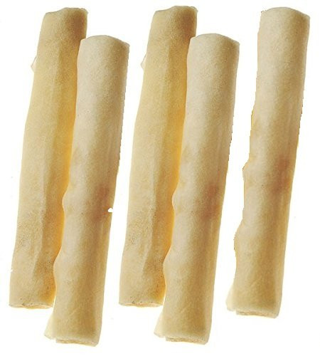 5 Pack Tasmans Bison Rawhide Large Rolls 910 Inch 1 Bone Per Pack