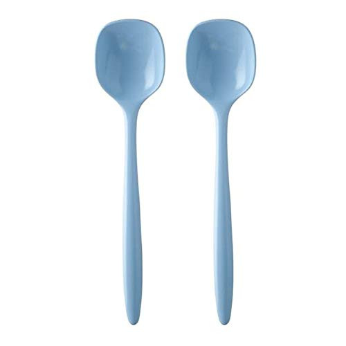 Rosti Melamine Multipurpose Cooking Spoons Nordic Blue  Set of 2