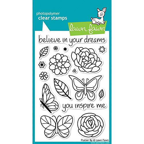 Lawn Fawn Clear Stamp Flutter By Lawn Fawn Clear Stamp Flutter By