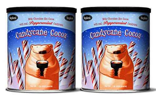 Stephens Gourmet Cocoa Candycane 16 OZ Pack of 2