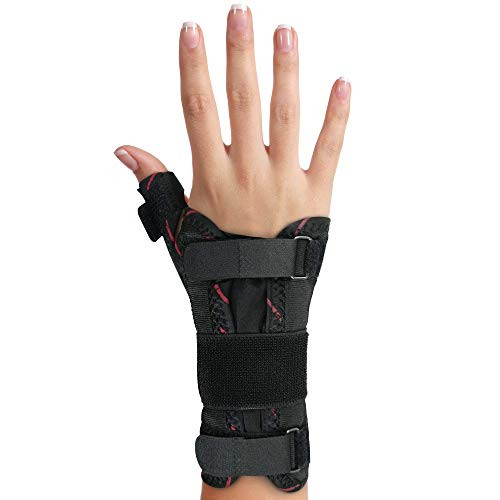ORTONYX Thumb Immobilizer Brace Spica Thumb Support Splint Support Arthritis Pain Sprains Strains Carpal Tunnel Trigger Thumb Immobilizer Wrist Strap Right HandSM ORTONYX Thumb Immobilizer Brace Spica Thumb Support Splint Support Arthritis Pain Sprains Strains Carpal Tunnel Trigger Thumb Immobilizer Wrist Strap Right HandSM