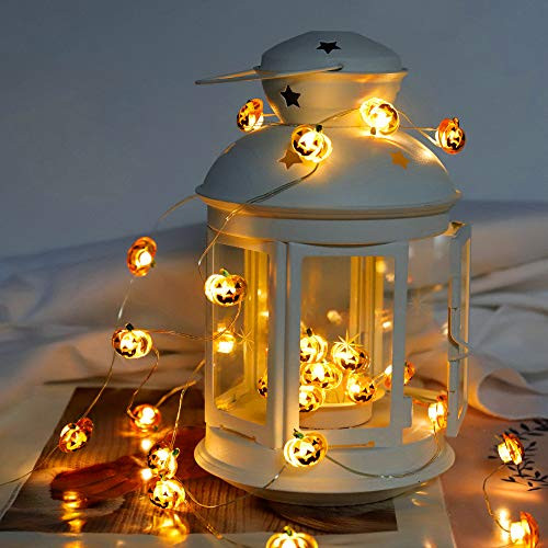 Halloween Pumpkin String Lights 30 LED with Remote Control LED String Pumpkin Lights Battery Operated JackOLantern Lights for Outdoor Indoor Halloween Party Decoration Christmas Holiday Party Halloween Pumpkin String Lights 30 LED with Remote Control LED String Pumpkin Lights Battery Operated JackOLantern Lights for Outdoor Indoor Halloween Party Decoration Christmas Holiday Party