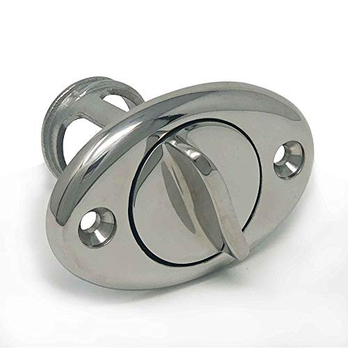Five Oceans Oval Garboard Drain Plug Stainless Steel 114 inches FO2063