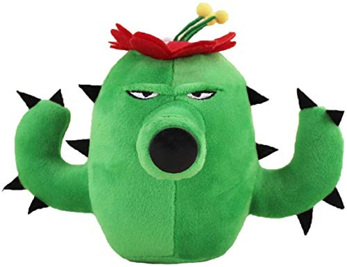 Plants vs Zombies Cactus Plush Figures Plush Baby Staff Toy Stuffed Soft Doll