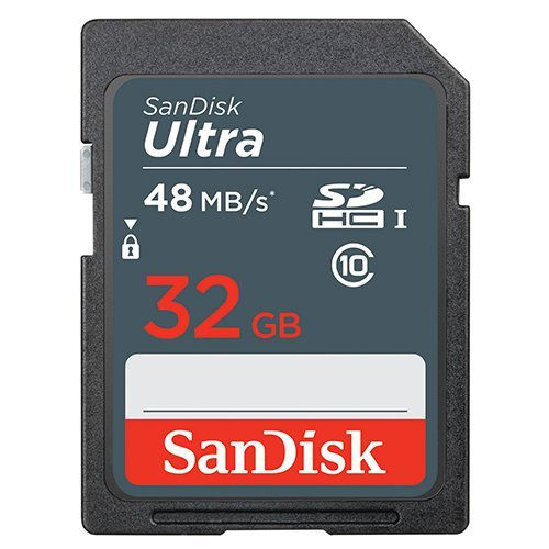 5 PACK  SanDisk Ultra 32GB Class 10 SDHC UHS1 Memory Card up to 48MBs  SDSDUNB032G LOT OF 5 with USB 20 dual slot MicroSD  SD Memory Card Reader