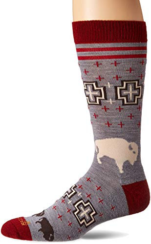 Pendleton Mens Camp Crew Socks San Miguel Grey Large Fits Mens 912 Womens 1013