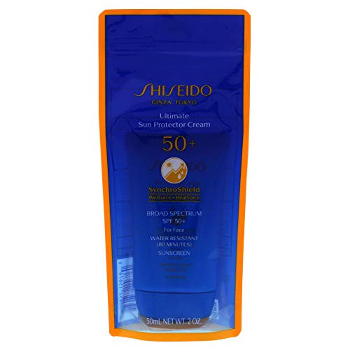 Shiseido Ultimate Sun Protector Cream SPF 50 Sunscreen SynchroShield WetForce X HeatForce 50mL  2 oz