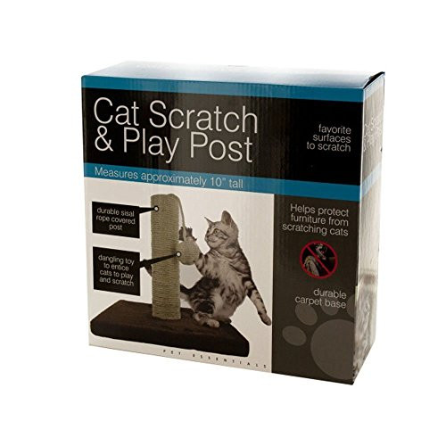 Bulk Buys Fun Interactive Play Cat Scratch  Play Post