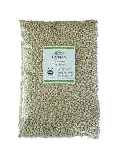 Hunza Organic Navy Beans 5 lbs