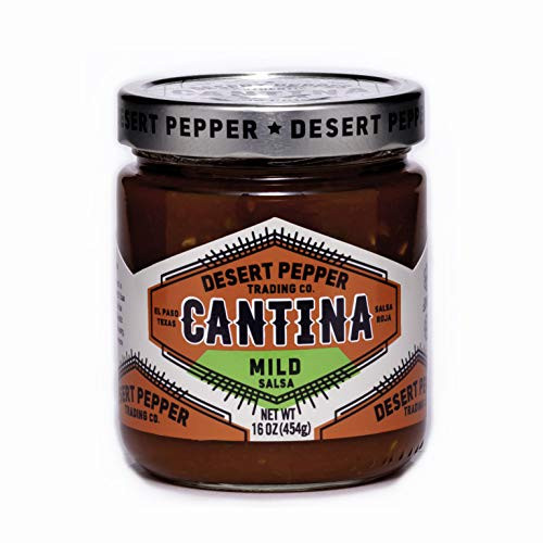 Desert Pepper Trading Company Cantina Salsa Mild Red 16Ounce