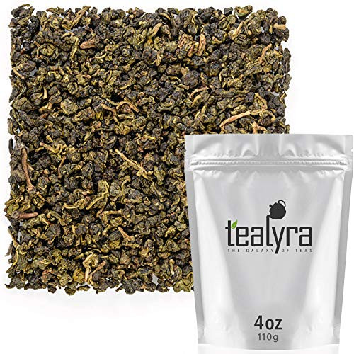 Tealyra  Jade Taiwanese Formosa Oolong  Loose Leaf Tea  Best Oolong Teas from Taiwan  Naturally Grown  Caffeine Medium  110g 4ounce
