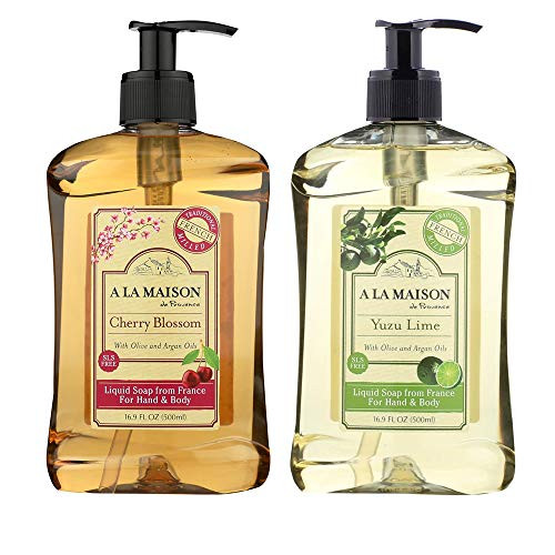 A La Maison Liquid soap Cherry Blossom Yuzu Lime 169 Ounces Each A La Maison Liquid soap Cherry Blossom Yuzu Lime 169 Ounces Each