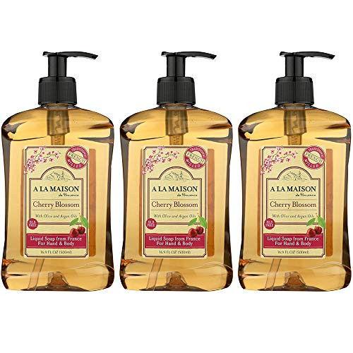 A La Maison Liquid Soap Cherry Blossom 169 Oz 3 Pack A La Maison Liquid Soap Cherry Blossom 169 Oz 3 Pack