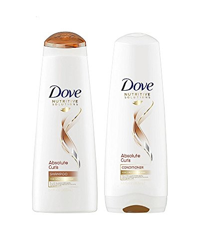 Dove Nutritive Solutions Absolute Curls Shampoo  Conditioner 12 Fl Oz Each