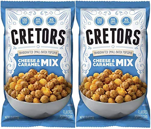 GH Cretors The Mix Popped Caramel Real Cheddar Cheese Pop Corn 75 oz Pack of 2 GH Cretors The Mix Popped Caramel Real Cheddar Cheese Pop Corn 75 oz Pack of 2