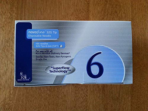 Novofine 6mm x 31g 100ct Novo nordisk