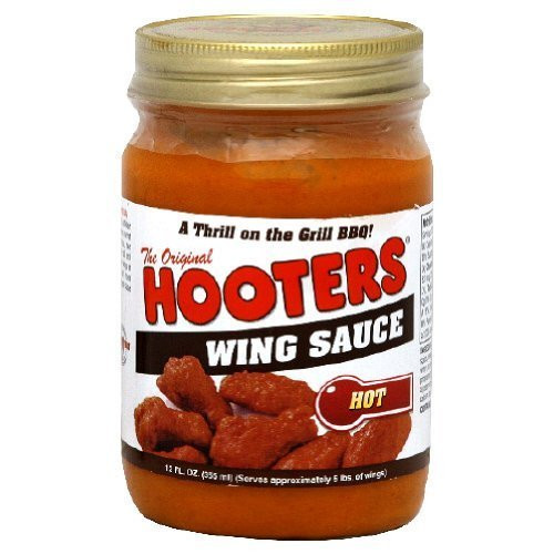Hooters Sauce Wing Hot 12 ounces Pack of 1