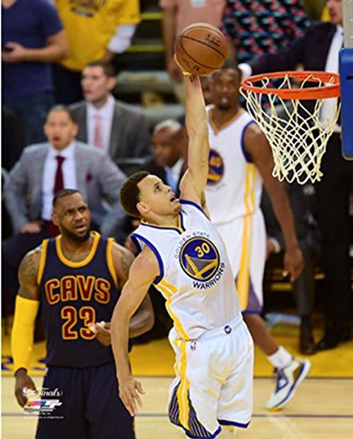 NBA Stephen Curry Golden State Warriors 2015 Finals Photo Size 8 x 10 NBA Stephen Curry Golden State Warriors 2015 Finals Photo Size 8 x 10