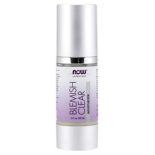 NOW Foods Solutions Blemish Clear Moisturizer Improves Appearance With Skin Texture and Tone With Lightweight Hydration 2 Ounce