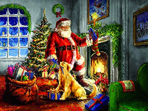 Sunsout 2019 Helping Santa 300 Piece Christmas Jigsaw Puzzle Sunsout 2019 Helping Santa 300 Piece Christmas Jigsaw Puzzle