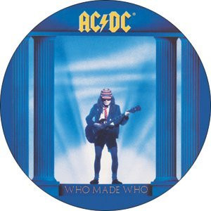 CD Visionary ACDC Who Made Who Button B0541