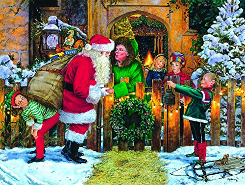 Sunsout 2019 Off to Work by Artist Susan Brabeau 300 Piece Christmas Jigsaw Puzzle Sunsout 2019 Off to Work by Artist Susan Brabeau 300 Piece Christmas Jigsaw Puzzle