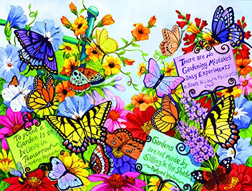 SunsOut Butterfly Oasis 500 Piece Jigsaw Puzzle