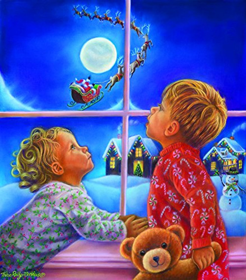 There He Goes 300 Piece Jigsaw Puzzle by SunsOut - Christmas theme