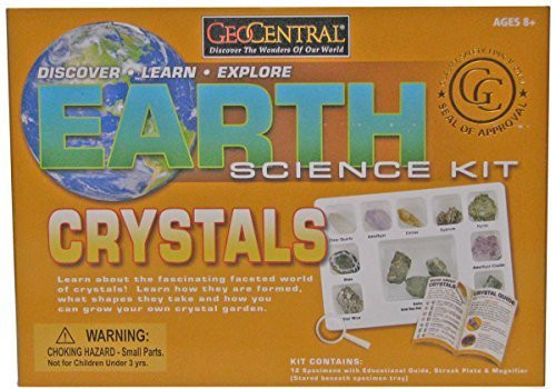 GeoCentral 12 Piece Crystals Earth Science Kit