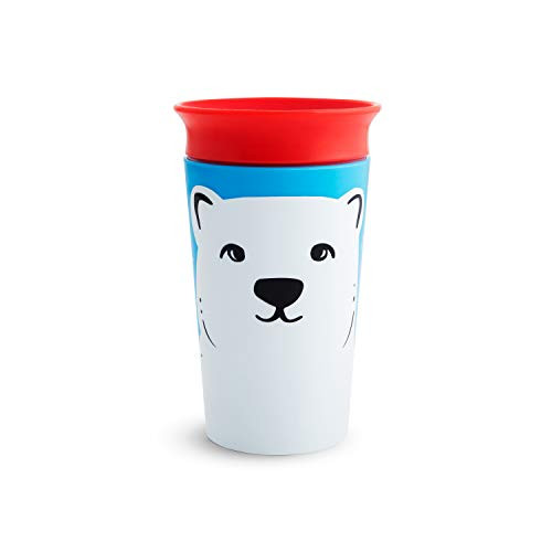 Munchkin Miracle 360 WildLove Sippy Cup Pack of 3 Red FoxPolar BearOrca