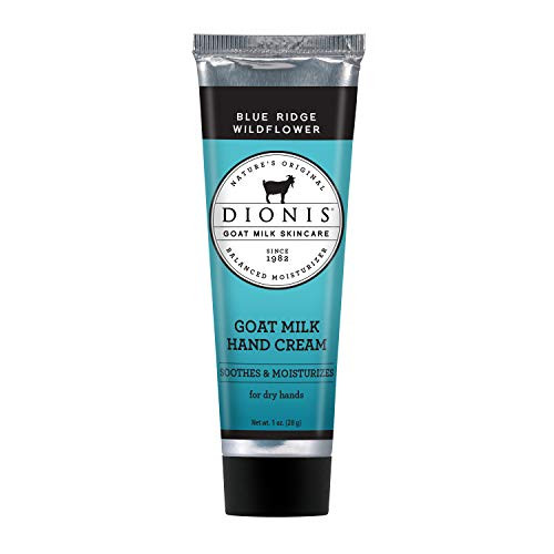 Dionis Goat Milk Skincare Hand Cream Blue Ridge Wildflower 1 oz