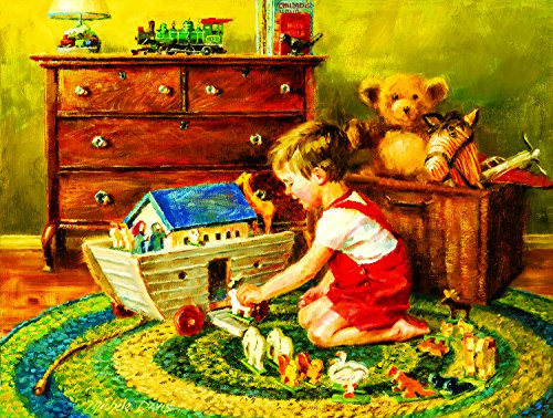 Playtime Noah's Ark 300 pc Jigsaw Puzzle by SunsOut Playtime Noah's Ark 300 pc Jigsaw Puzzle by SunsOut