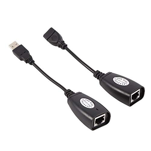 Pomya USB Network Adapter USB 20 to RJ45 Ethernet Extension Extender Network Adapter Cable Wired LAN for USB Cameras Printers Keyboard Mouse Extensions and Any USB Devices