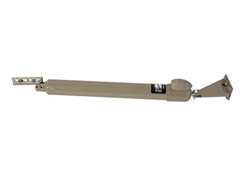 Touch n Hold Smooth  Single Kit  StandardDuty Door Closer with TouchButton Hold Open Feature  Smooth Closing Motion  For Medium  Lightweight Storm Screen Security Doors Upgrade Your Door