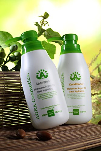 AGRA Cosmetics Sulfate FREE Moroccan Argan Oil Shampoo 102 Floz  Conditioner 102 Floz DUO