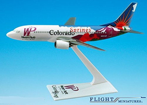 Western Pacific Colorado Boeing 737300 Airplane Miniature Model Plastic Snap Fit 1200 Part# ABO73730H401 Western Pacific Colorado Boeing 737300 Airplane Miniature Model Plastic Snap Fit 1200 Part# ABO73730H401