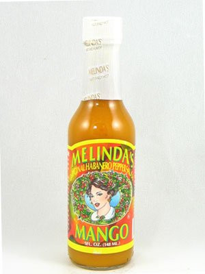 Melindas Original Habanero Mango Sauce 5oz Pack of 3