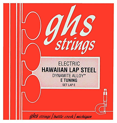 GHS LapE Nickel Plated Steel Electric Hawaiian Lap Steel E Tuning Strings