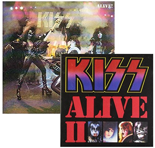 Alive I and Alive II  Kiss  2 CD Album Bundling