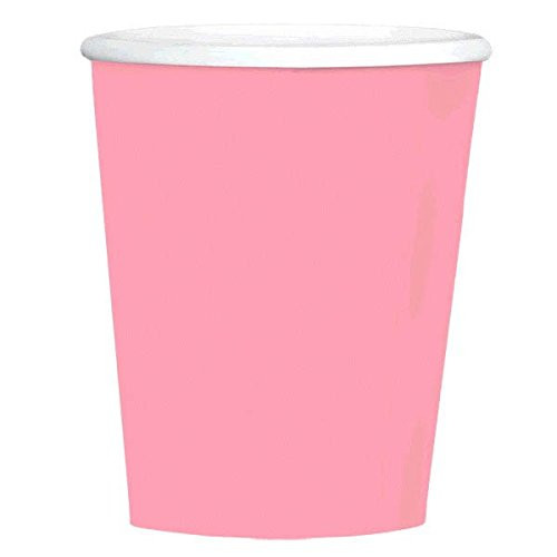Big Party Pack Paper Coffee Cups | 12 oz.| New Pink| Pack of 40| Party Supply