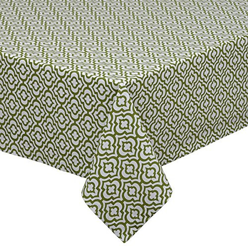 Design Imports Gazebo Print Tablecloth