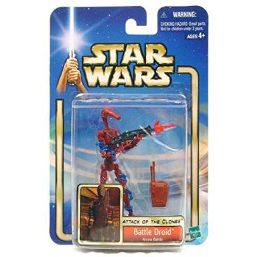Star Wars Attack of the Clones Red Battle Droid Variant Arena Battle. Star Wars Attack of the Clones Red Battle Droid Variant Arena Battle.