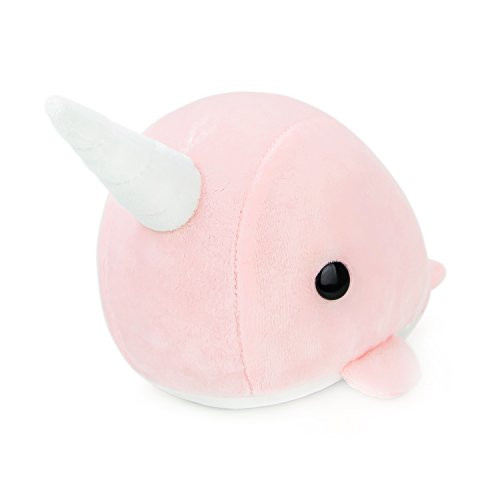 Bellzi Pink Narwhal Stuffed Animal Plush Toy - Adorable Toy Plushies and Gifts! - Narrzi Bellzi Pink Narwhal Stuffed Animal Plush Toy - Adorable Toy Plushies and Gifts! - Narrzi