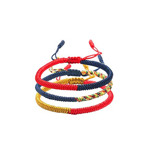 Stology Handmade Lucky Red String Bracelets Men Women Adjustable Tibetan Woven Rope Bracelets for Protection Kabbalah Red Thread Bracelet Ankle Strand Amulet Cord Jewelry Accessory 3 Packs Stology Handmade Lucky Red String Bracelets Men Women Adjustable Tibetan Woven Rope Bracelets for Protection Kabbalah Red Thread Bracelet Ankle Strand Amulet Cord Jewelry Accessory 3 Packs