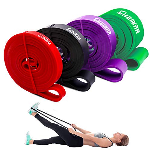 Pull Up Assist Bands ChinUp Resistance Bands Set Heavy Duty Resistance Bands Mobility Band Powerlifting Exercise Workout Bands for Workout Body Stretching Powerlifting Resistance Training